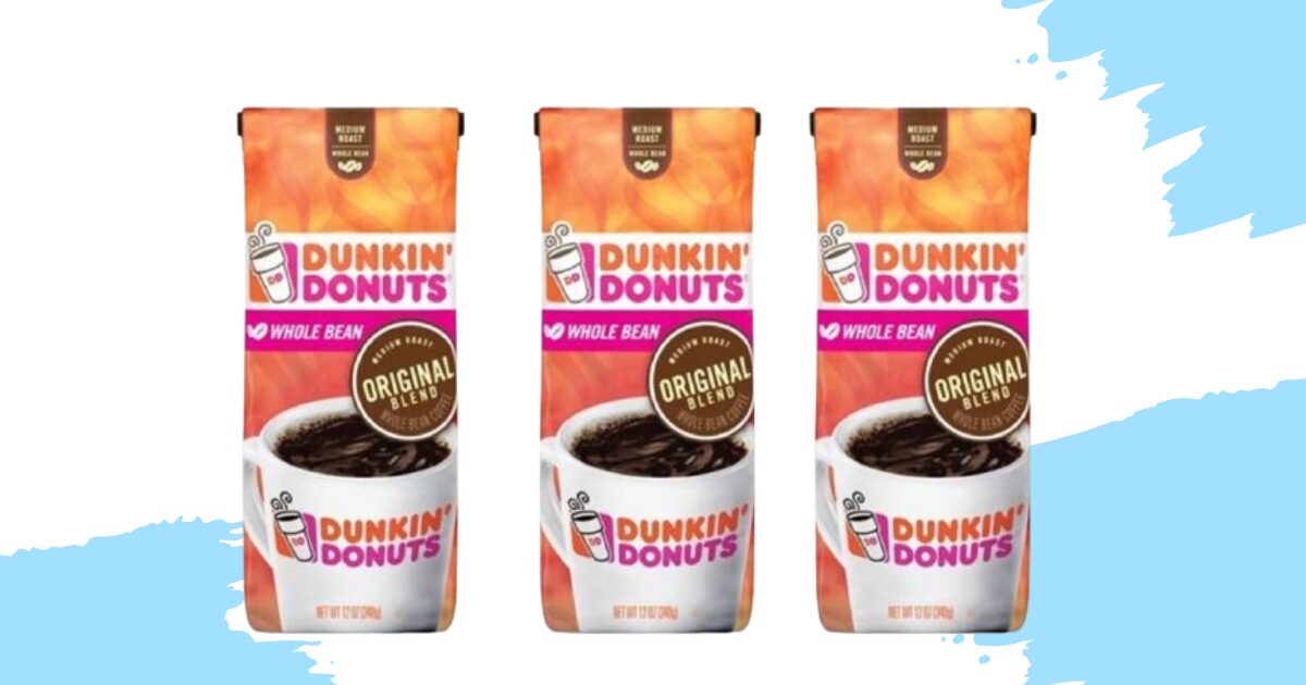 Dunkin Donuts coffee beans