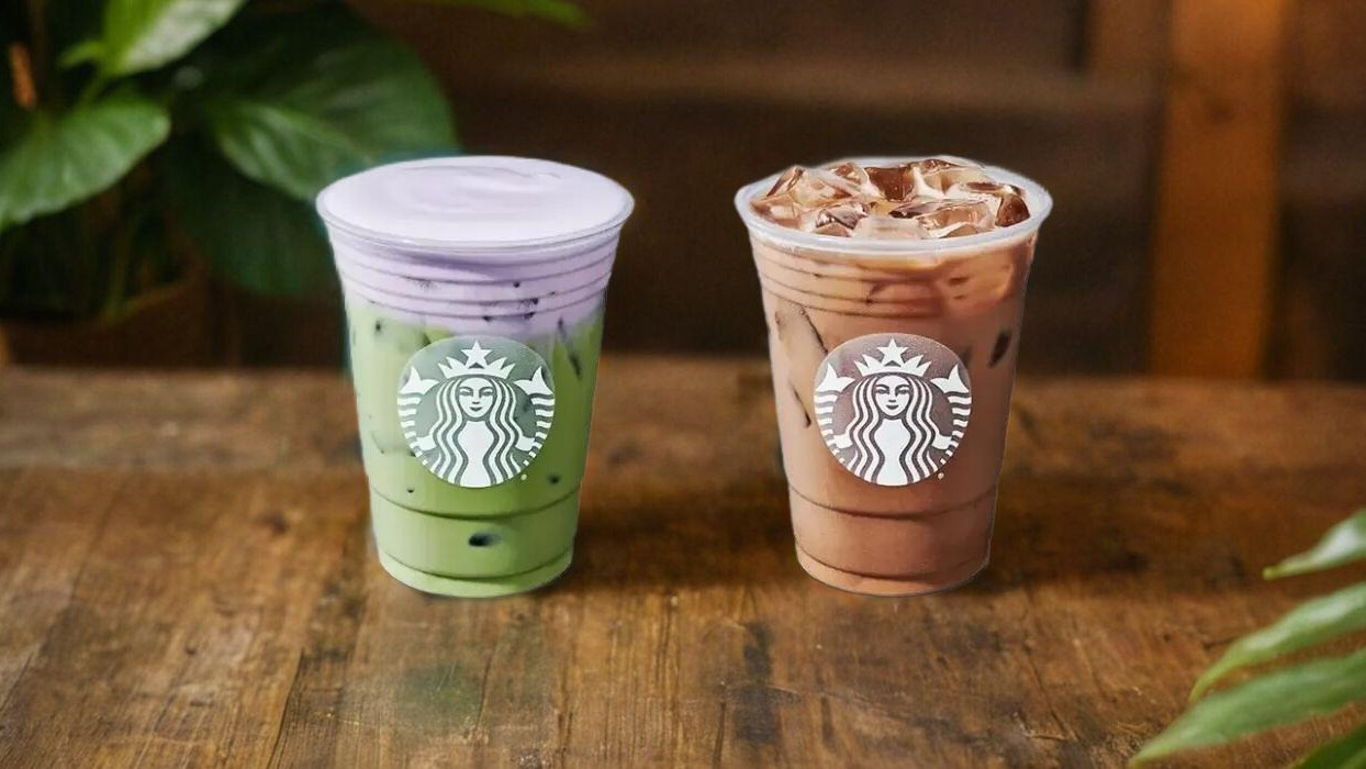 Lavender Starbucks drinks