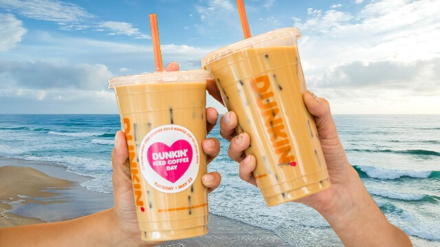 Dunkin iced coffee