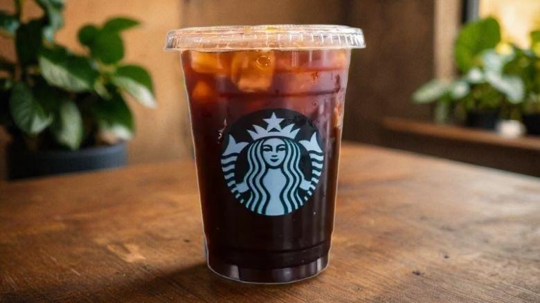 Starbucks dark roast iced coffee