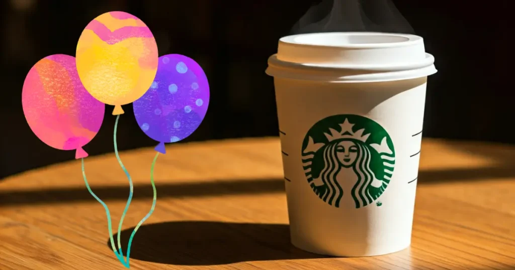 Starbucks Birthday drink